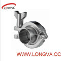 Sanitária aço inoxidável Single Pin Tri Clamp anel